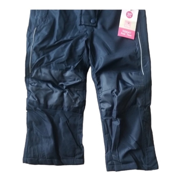 Lily & Dan Snow Pants Bibs Insulated Snowboard Ski Winter Navy Blue Girls 3T - Picture 9 of 11